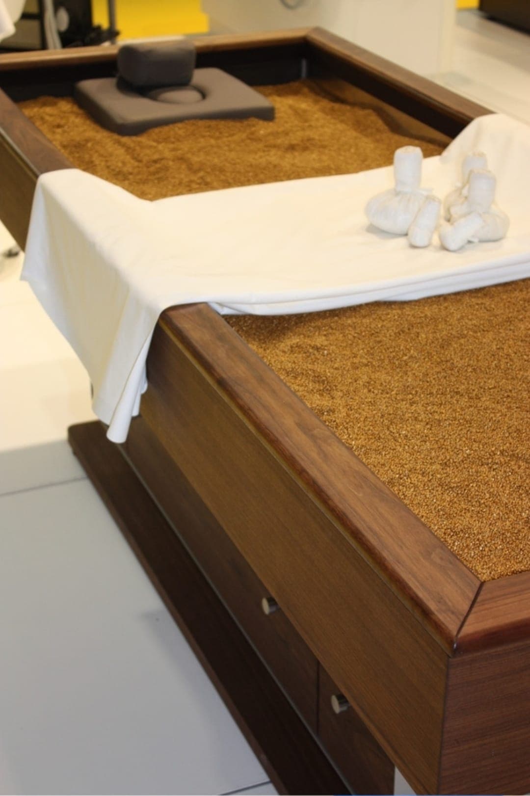 Warme Zandbad Therapie